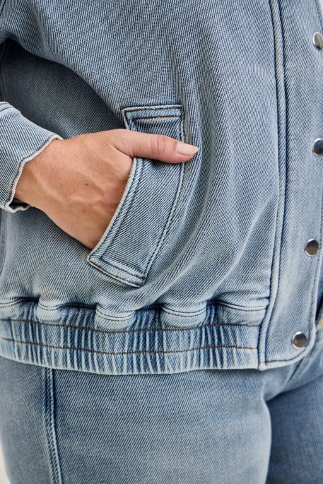 7888PL "MARTY" (Knit Indigo)