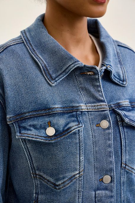 7890REG "CICLY" (Knit Indigo)