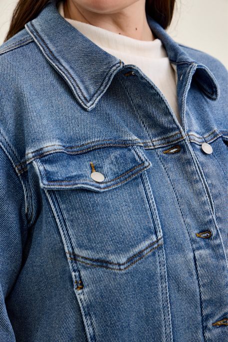 7890PL "CICLY"  (Knit Indigo)